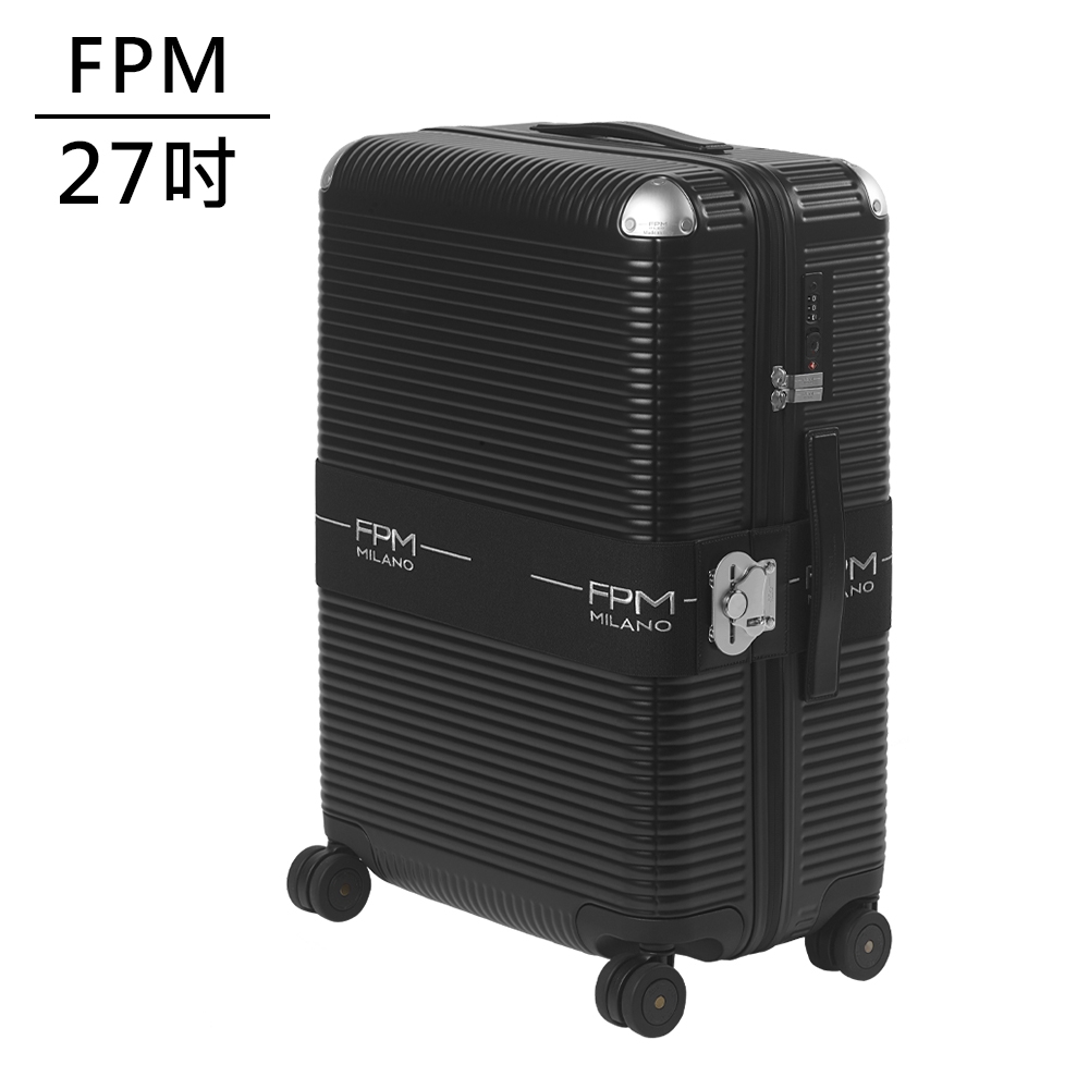 FPM MILANO BANK ZIP DELUXE 27吋行李箱 日蝕黑 (平輸品)