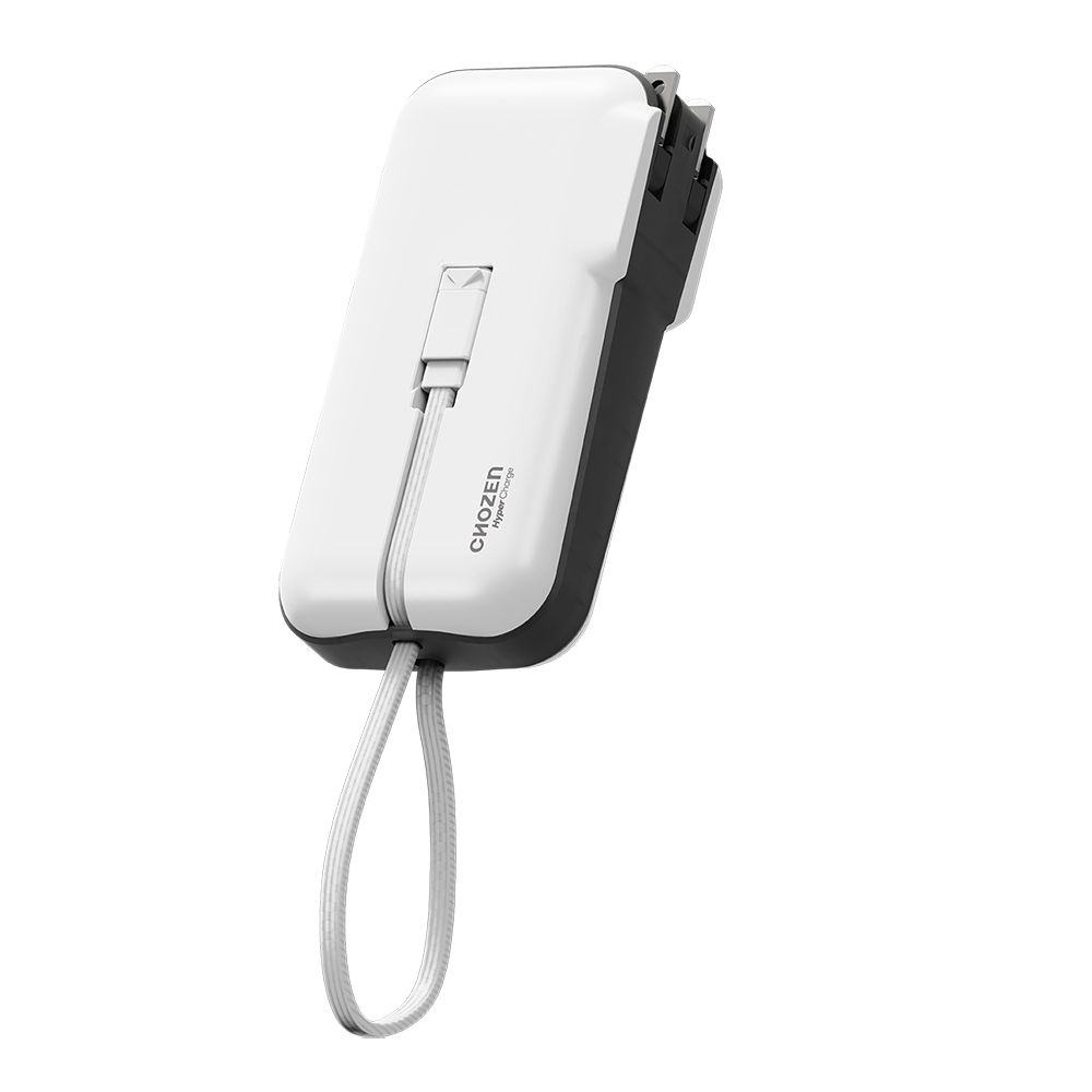 CHOZEN 雙線快充口袋行動電源10000mAh 出國旅行手機充電輕巧體積小 