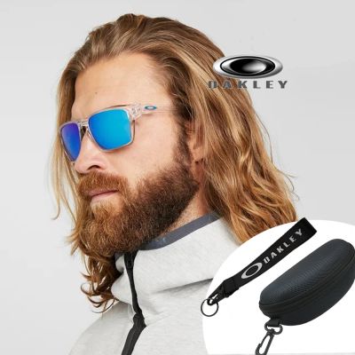 Oakley 奧克利 SYLAS 色控科技 輕包覆太陽眼鏡 OO9448 04 透明框藍水銀鍍膜鏡片 公司貨