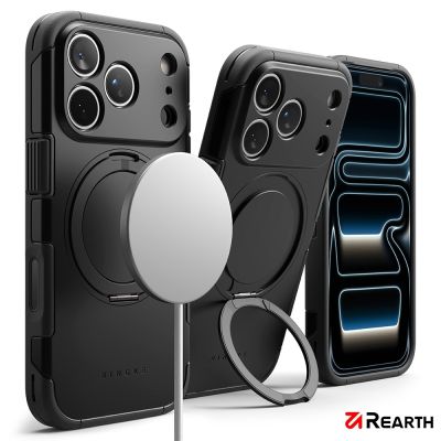 Rearth Apple iPhone 17 Pro (Ringke Alles) 磁吸立架保護殼