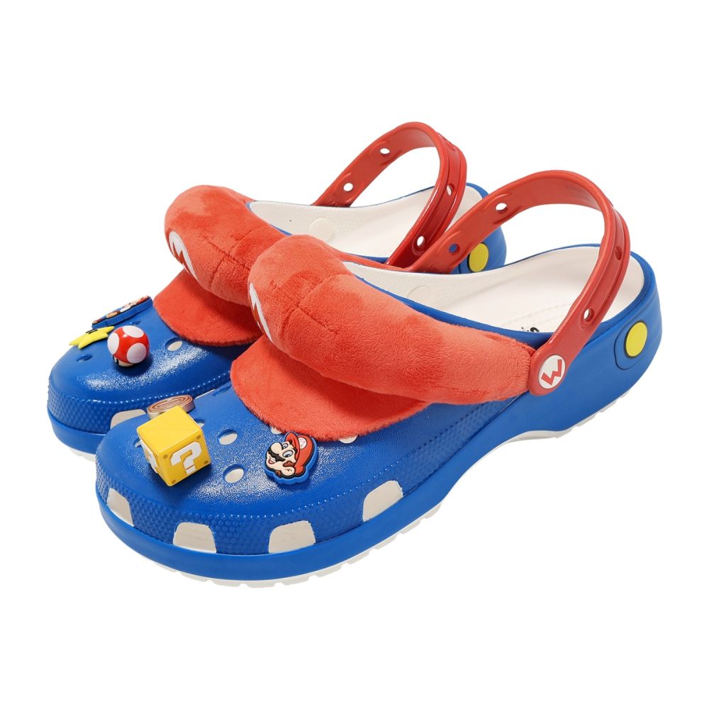 Crocs 洞洞鞋 Mario Iam Classic Clog 男女鞋 超級瑪利歐 聯名 21213490H