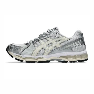 Asics 亞瑟士 GEL-Kayano 12.1 1203A759-106 男女 休閒鞋 復古 流行 銀 米
