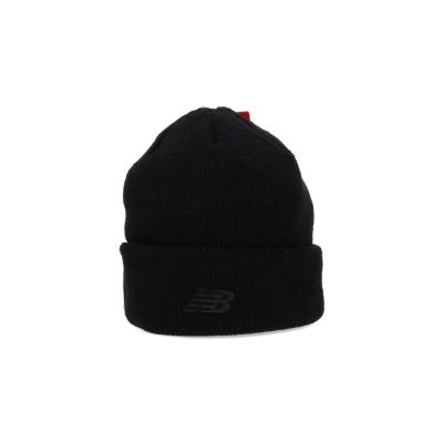 New Balance Hat 黑色 刺繡 保暖帽 毛帽 針織帽 LAH00543BK