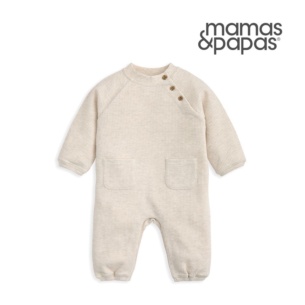 Mamas&Papas 麥田晨光-長袖連身兔裝