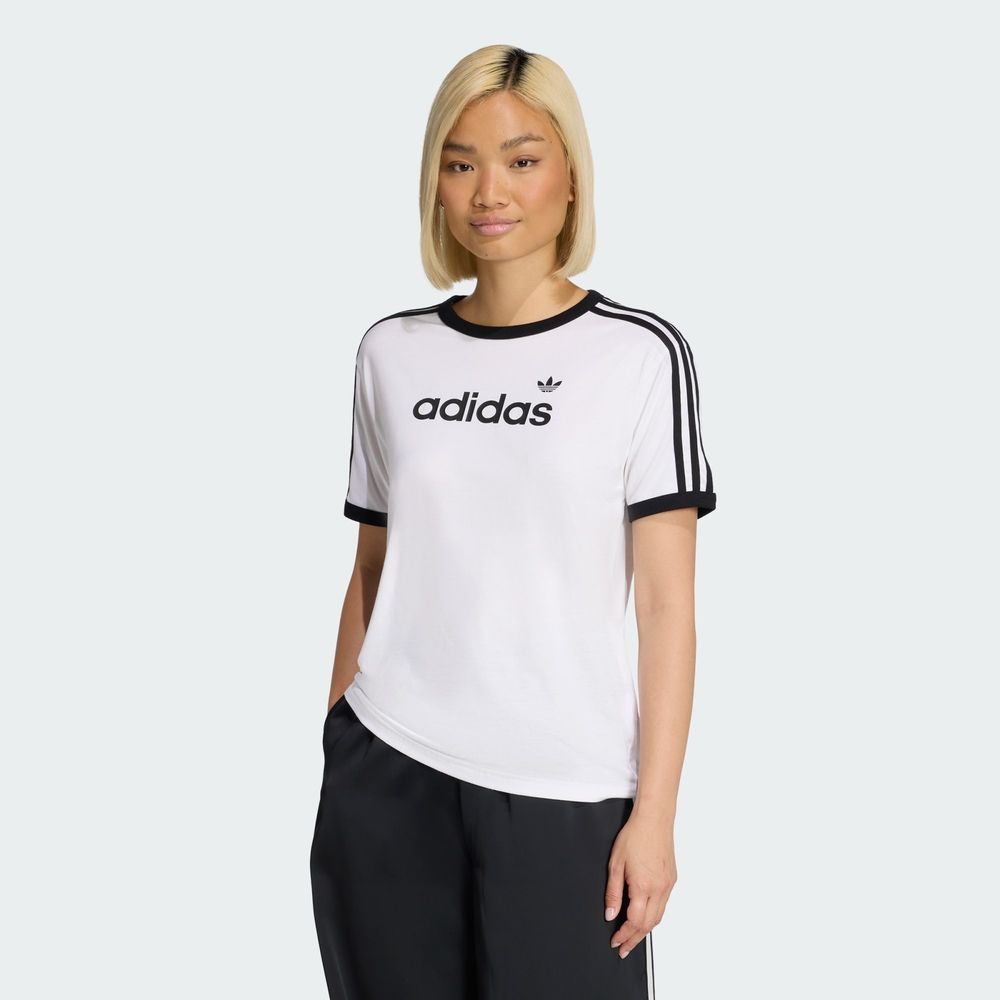 ADIDAS LINEAR TEE 女 短袖上衣 KC9012