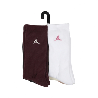 Nike 長襪 Jordan Everyday Essentials 大童 女款 多色 厚底 毛巾布 休閒襪 襪子 JD2413037GS-001
