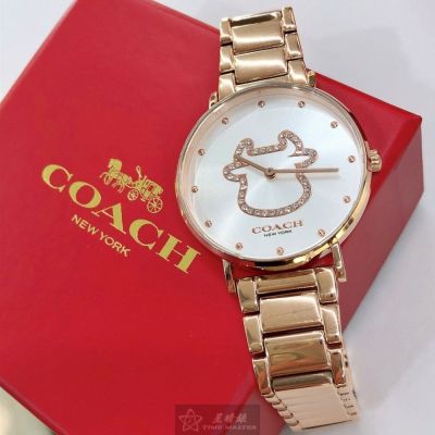COACH手錶,女錶,36mm錶徑,編號:CH00018