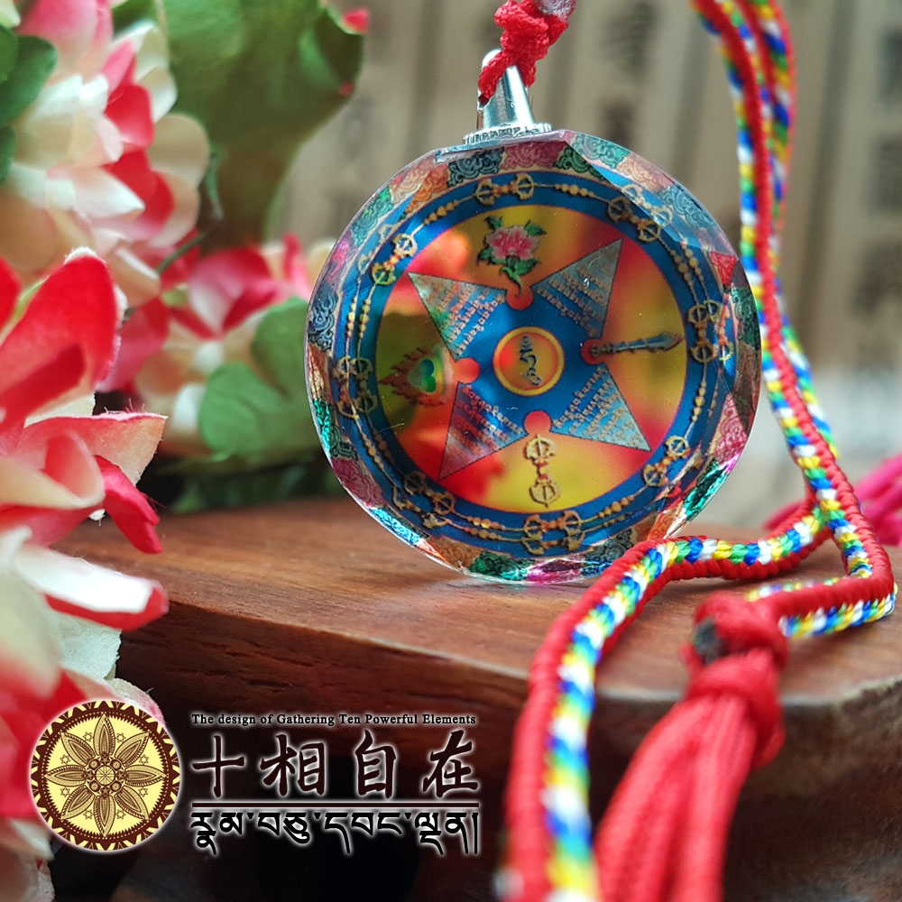 十相自在】忿怒蓮師金剛鎧甲護身咒輪吊墜(kala-031) | Yahoo購物中心