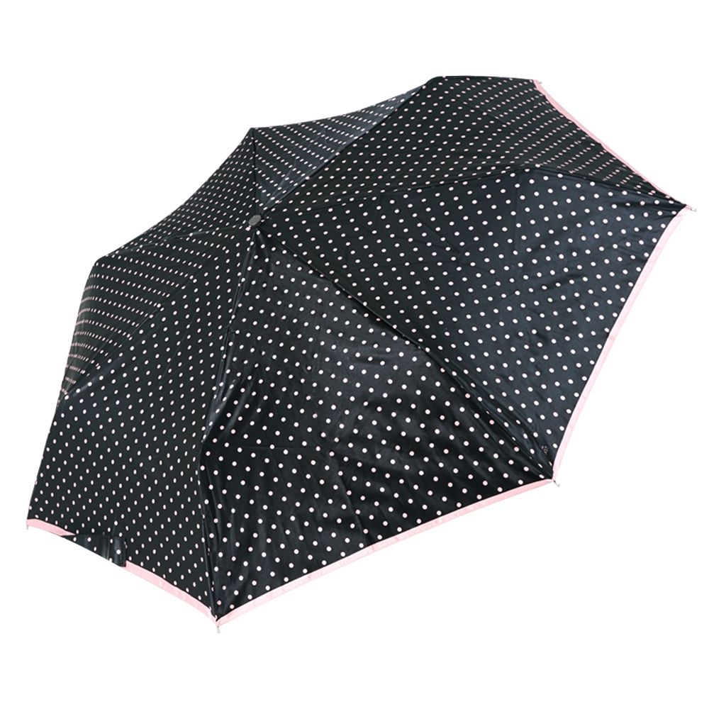 RAINSTORY粉紅點點抗UV個人加大自動傘