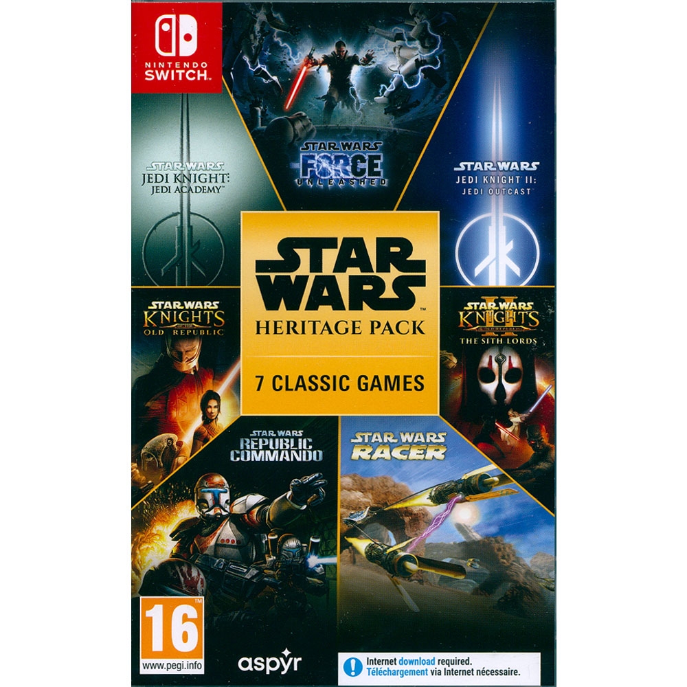 星際大戰：遺產合集 STAR WARS HERITAGE PACK - NS Switch 中英日文歐版 | Switch 遊戲軟體 |  Yahoo購物中心