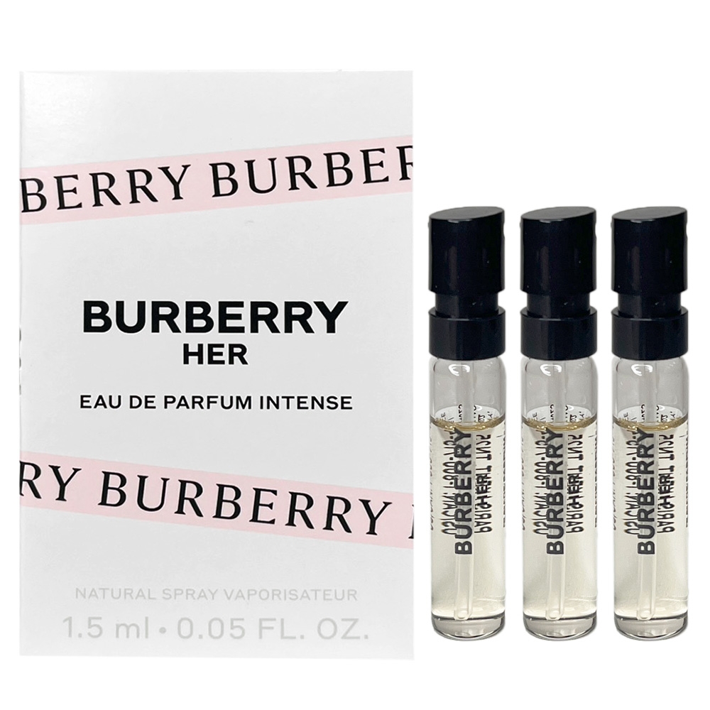 BURBERRY Her 女性極致淡香精1.5ml 針管- 3入組| 香水/香精/香膏