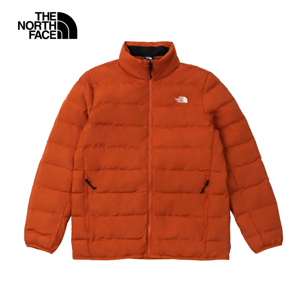 The North Face 官方旗艦】北面男款橘色FUTURELIGHT防水透氣連帽三合一