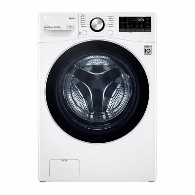 LG樂金 【LG 樂金】15公斤 蒸氣滾筒洗衣機 (蒸洗脫烘) (冰磁白) WD-S15TBD