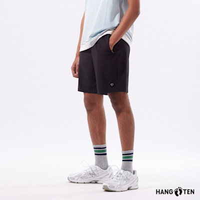 Hang Ten-男裝-四面彈涼感短褲-黑色