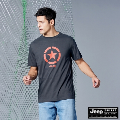 JEEP 品牌LOGO星星圖騰短T