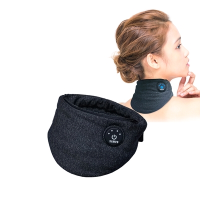 【SAMPO 聲寶】智能無線熱敷頸罩/熱敷眼罩/石墨烯(HQ-Z23N1L)(時時樂限定)
