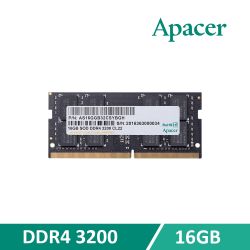 宇瞻Apacer DDR4 3200 16GB 筆記型記憶體(1024*8) | DDR4 3200 | Yahoo