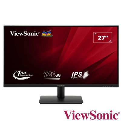 ViewSonic優派 VA270A-H 是一款27吋IPS面板顯示器，支援1920x1080解析度，120Hz更新頻率，1ms反應時間，提供流暢的視覺體驗。具備抗藍光與零閃屏功能，保護眼睛健康，適合學生、辦公及追劇使用。窄邊框設計，VESA壁掛支援，重量輕巧，CP值高。