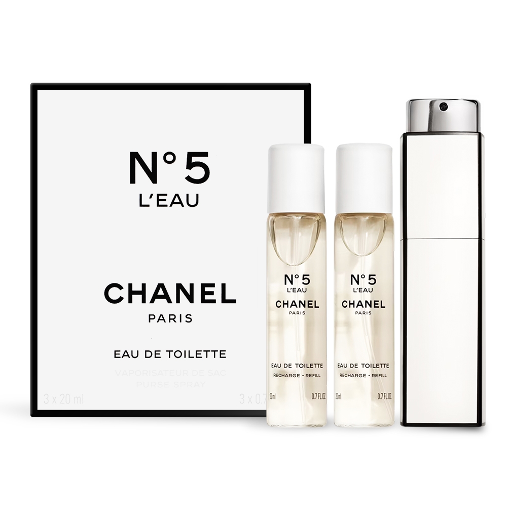 CHANEL 香奈兒N°5 L'EAU清新晨露淡香水20mlX3 | CHANEL | Yahoo購物中心