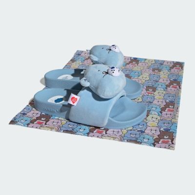【adidas 愛迪達】 CARE BEARS X ADILETTE 拖鞋 女鞋 - Originals KH9954