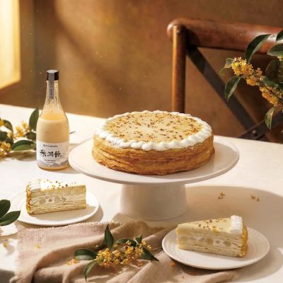 【塔吉特】白玉桂花釀千層 (8吋) 母親節早鳥優惠 免運