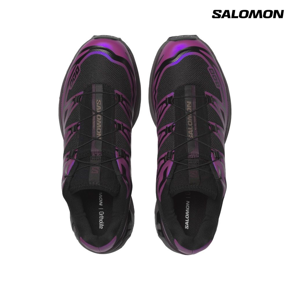 Salomon索羅門】XT-6 IRIDESCENT運動鞋黑/蜀葵紫/烏梅黑| 野跑鞋