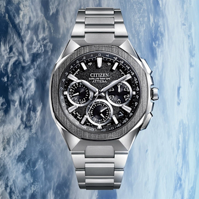 CITIZEN 星辰 限量 鈦 八角 GPS衛星對時光動能計時手錶 開學換新季 送禮推薦 CC4104-53E