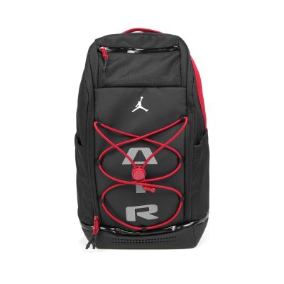 Nike 後背包 Jordan Sport 防潑水 15吋筆電包 黑 紅 書包 JD2623009AD-003