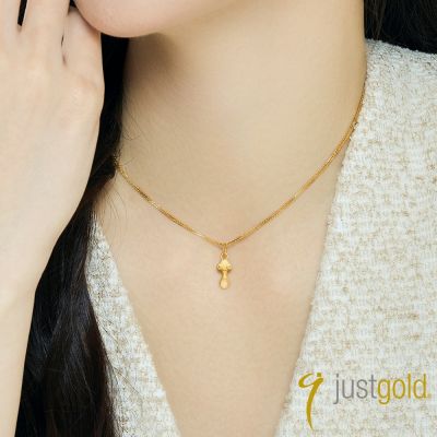 【Just Gold 鎮金店】金福匙 黃金吊墜-不含鍊(網路限定)