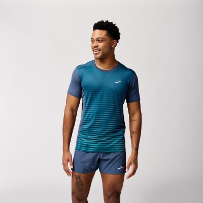BROOKS 男 Atmosphere 短袖上衣 3.0 起跑線 (211538460)