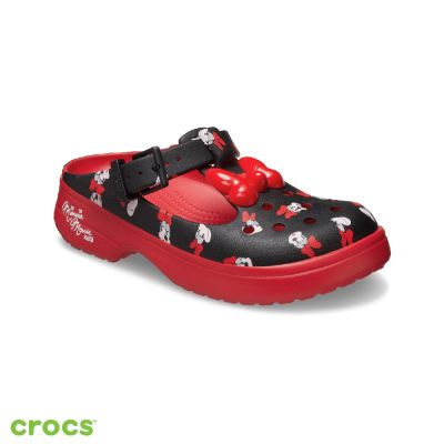 Crocs 卡駱馳 (中性鞋) Disney聯名米妮 瑪麗珍克駱格-211143-90H