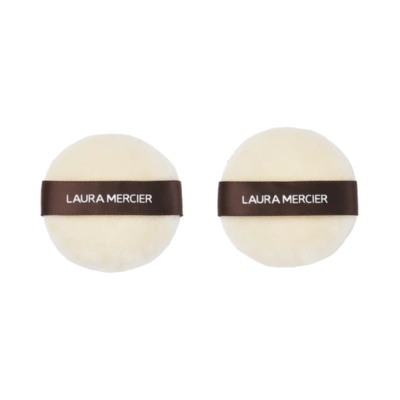 LAURA MERCIER 蘿拉蜜思 天鵝絨中型粉撲 2入組