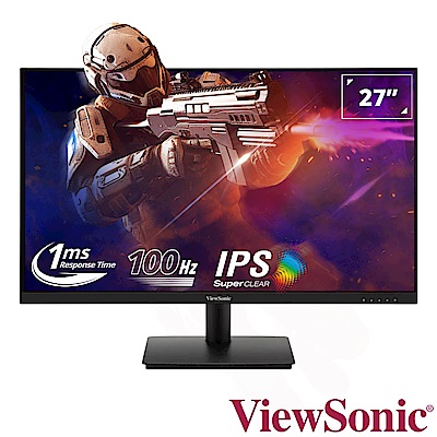 ViewSonic優派 ViewSonic VA270-H 27型 IPS FHD 100Hz 護眼電競螢幕(1ms/HDMI/抗藍光/零閃屏)