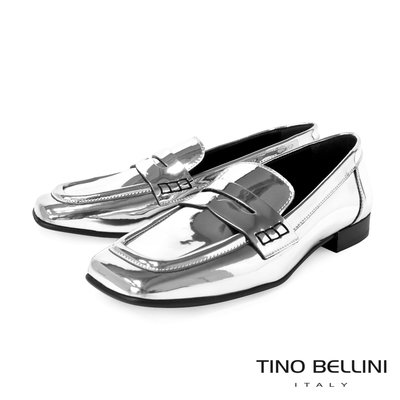 Tino Bellini 義大利進口金屬色便仕樂福鞋FYLV038-D(亮銀)