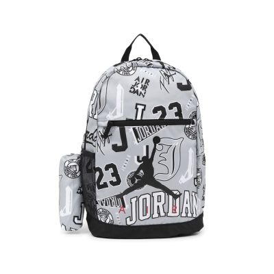 Nike 後背包 Jordan Air School 7L 灰 附筆袋 書包 雙肩背 JD2533026AD-001