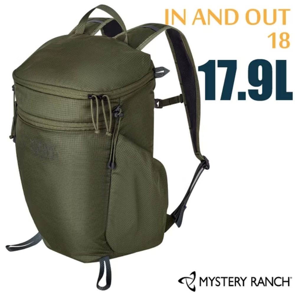 【Mystery Ranch 神秘農場】IN AND OUT 18 輕便雙肩登頂背包17.9L.攻頂包/ 113242 松葉綠