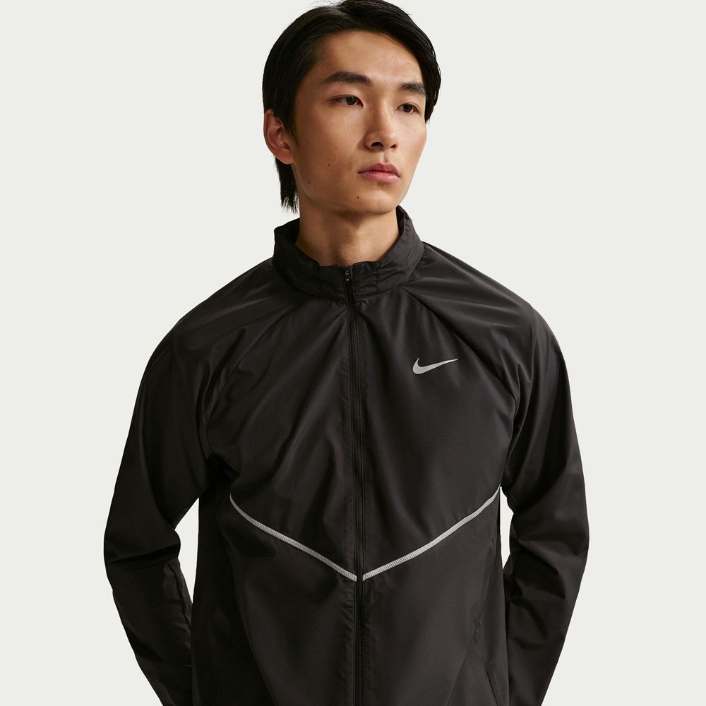 NIKE 外套 男 運動連帽外套 抗UV 防曬 防潑水 AS M NK UV RPL MILER JKT 黑 IF2370-010