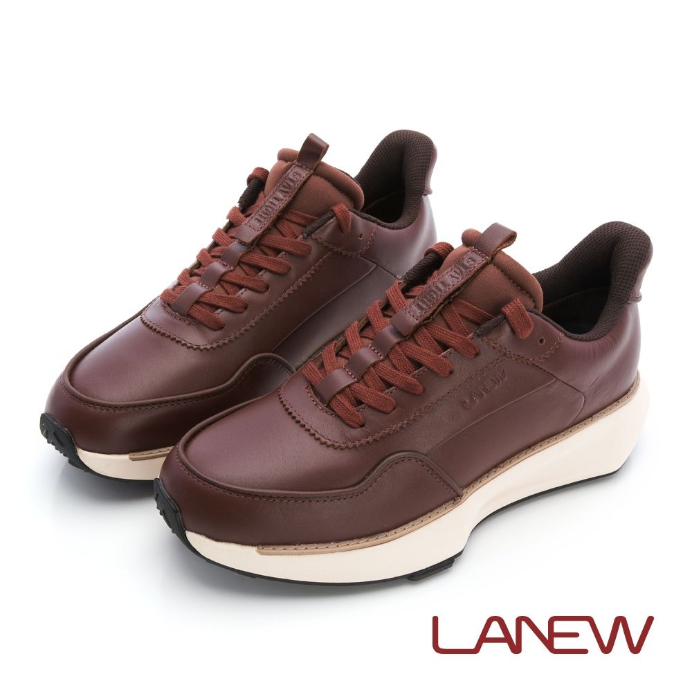 LA NEW ESG Bio DCS 接地氣 真皮休閒鞋(男232014000) (咖)