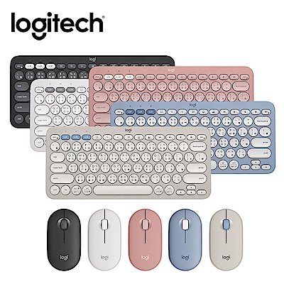 羅技 Pebble2 Combo 無線藍牙鍵盤滑鼠組 (顏色任選)