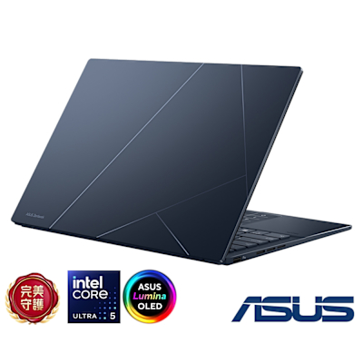 ASUS華碩 ASUS UX3405CA 14吋可觸控筆電 (Ultra 5-225H/16GB/1T SSD/EVO/紳士藍/Zenbook 14 OLED)