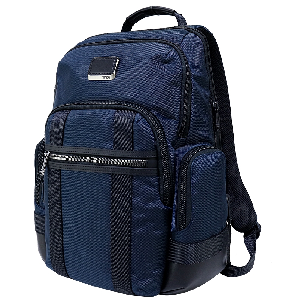 極美品　TUMI ALPHA BRAVO NATHAN TUMI - Alpha Bravo Nathan Leather Laptop Backpack - 15 Inch