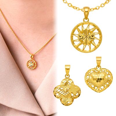 金緻品 9999黃金墜子 時尚工藝 0.42錢 多選