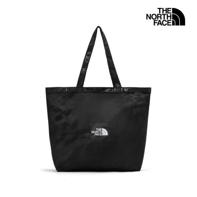 【The North Face 官方旗艦】北面男女款黑色可打包收納托特包｜8HNUJK3 斜背包