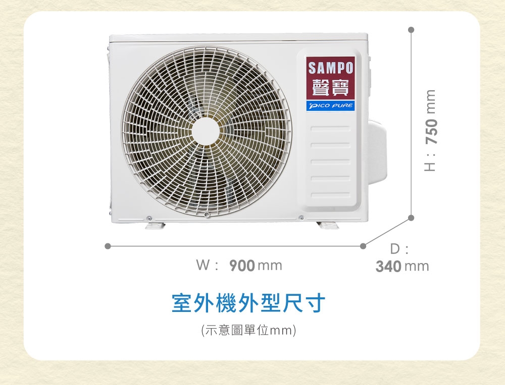 SAMPO聲寶 AU-PF86DC1 - 詳情4