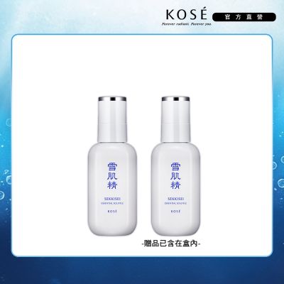 【官方直營】KOSE高絲 舒芙蕾精華乳140ml(買1送1)