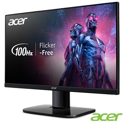 Acer 宏碁 KA220Q H 22型VA電腦螢幕 AMD FreeSync|100hz抗閃