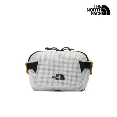 【The North Face 官方旗艦】北面男女款白色雙拉鍊休閒腰包｜8GJFM4I