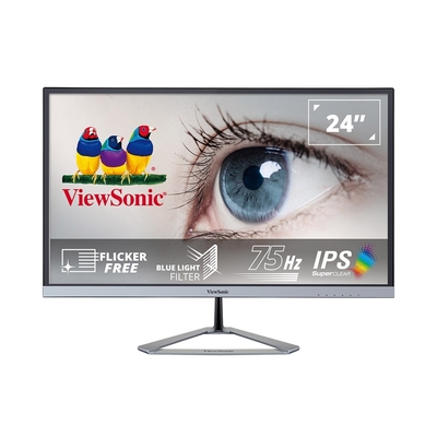 ViewSonic VX2476-smhd 24型AH-IPS 薄邊框電腦螢幕| 24型螢幕| Yahoo