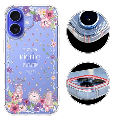 YOURS iPhone17/16/15/14/13/12系列 彩鑽防摔手機殼-野之宴Air/16e/ProMax/Plus/mini/SE/XR