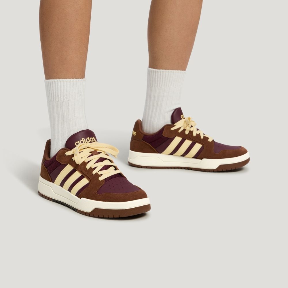 【adidas 愛迪達】 ENTRAP LOW 運動休閒鞋 籃球鞋 復古 男鞋/女鞋 (多款任選) (I款)
